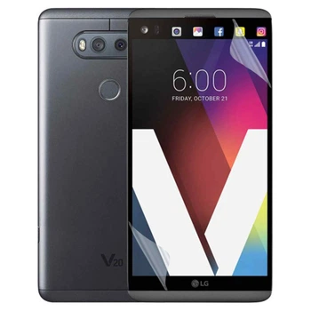 Плёнка гидрогелевая для LG V20 глянцевая противоударная прозрачная