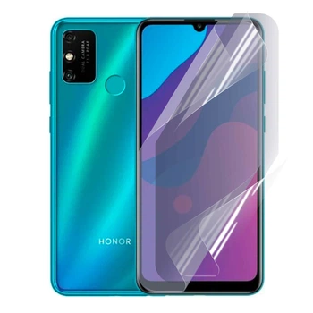Антишпион приватная плёнка гидрогелевая для смартфона Huawei Honor 9A противоударная прозрачная