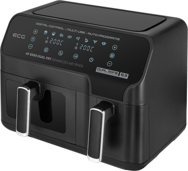 Аерофритюрниця ECG Dual Fry AF-8300 2700 Вт