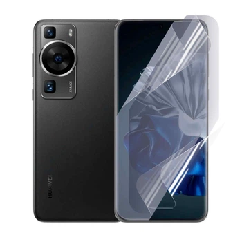 Плёнка гидрогелевая для Huawei P60 Pro глянцевая противоударная прозрачная