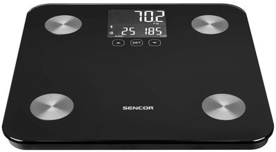 Ваги підлоговi Sencor SBS-6026BK чорнi