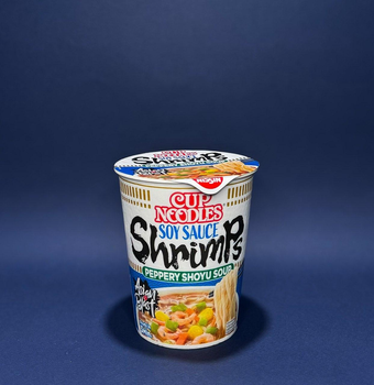Локшина Nissin Cup Noodles Soy Sauce Shrimp 63 г