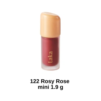 Міні тінт для губ Laka Fruity Glam Tint Mini 122 Rosy Rose 1.9g