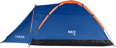 Намет Nils Camp Hiker кемпінговий NC6010 Blue (5907695504552)