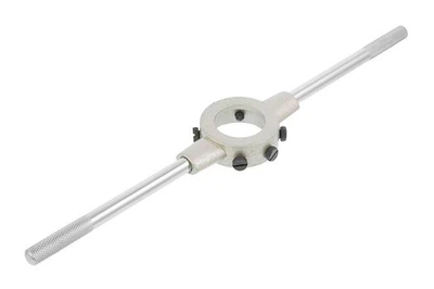 Тримач для плашки Intertool M12 для нарізки різьблення М12 хромований фіксатор плашок для мітчиків (IT-DR_11N)
