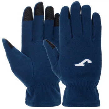 Перчатки спортивні тренувальні теплі Joma WINTER WINTER11-111 (фліс, поліестер, розмір 9, темно-синій)