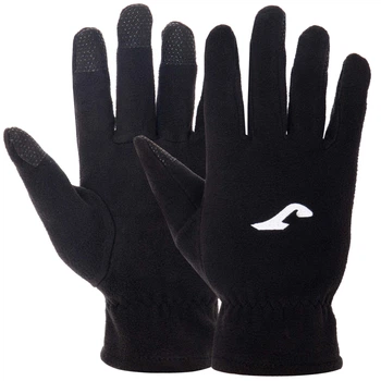 Перчатки спортивные тренировочные теплые Joma WINTER WINTER11-101 (флис, полиэстер, размер 9, черный)