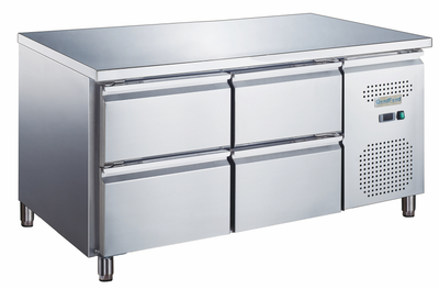 Стіл холодильний GoodFood GF-GN2140TN-HC чотири шухляди