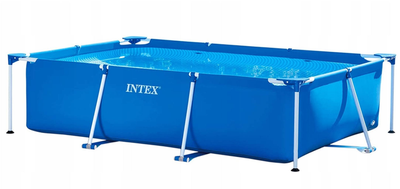 Каркасный бассейн Intex 28272 прямоугольный 300х200х75 см объем 3834 лит