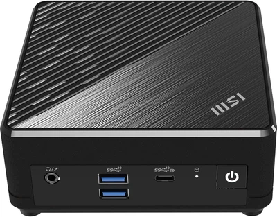 Мини ПК MSI Cubi N ADL S-079DE / Intel N100 / RAM 4GB / SSD 128GB / HDMI / 2 х LAN / Windows 11 / Black