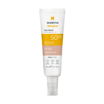 Сесдерма Солнцезащитный тональный крем для лица Sesderma Repaskin Silk Touch Color SPF 50 50 мл