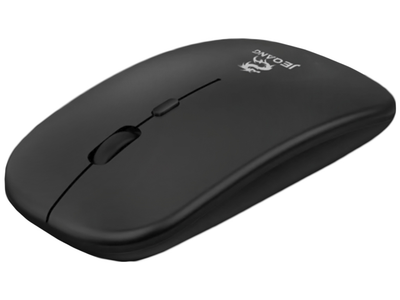 Беспроводная мышь JEQANG JW-AP03, 2.4G, BT4.0, 1600DPI, 2хААА, Черный