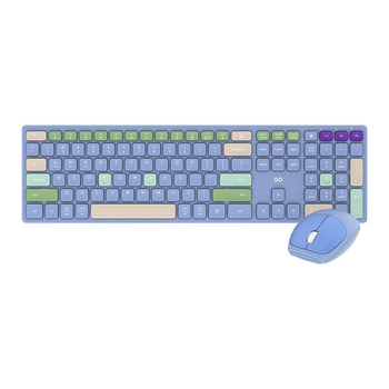 Беспроводная клавиатура и мышь Fantech Go WK895, 1600DPI, 2.4G, BT, Синий