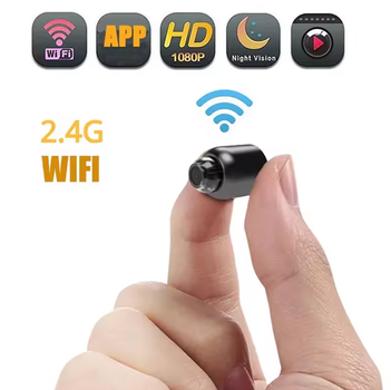 Беспроводная IP Wi-Fi мини-камера шар X5 Mini YsxLite с датчиком движения Черная