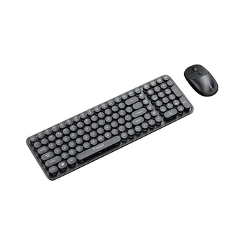 Беспроводная клавиатура и мышь T-Wolf TF350, 2.4G, 800-1600DPI, Black