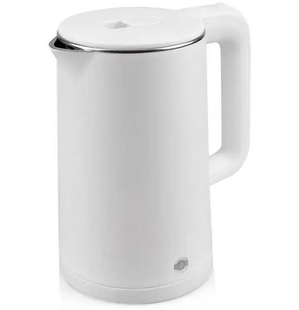 Электрочайник Domotec MS-5028 с двойными стенками, 1.8 л, 1500 Вт. White