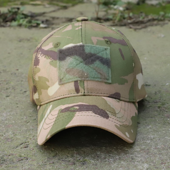 Кепка тактична (бейсболка) Multicam Satin Rip-Stop від RAPTOP TAC розмір 54-60
