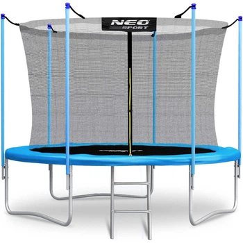Батут Neo-Sport 183 см 6 ft голубой, внутренняя защитная сетка, водонепроницаемый коврик(ISL_15BDAC635458)