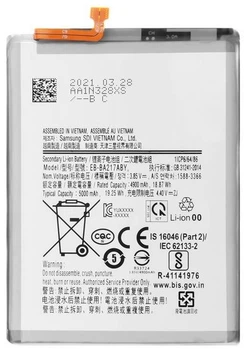 Акумулятор EB-BA217ABY Samsung A022 Galaxy A02 /A125 /A127 /A135 /A047 /A217 5000 mAh Original PRC G+OCA PRo