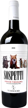 Вино Viticcio Sospetti Rosso Toscana IGT червоне сухе 0.75 л 13% (8022591902220)