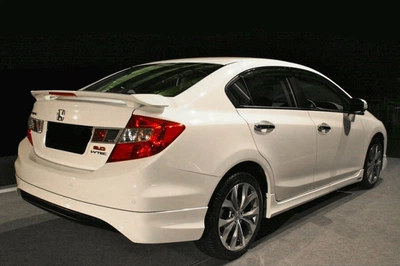 Honda Civic Sedan IX (2011-2016) - боковые накладки под покраску