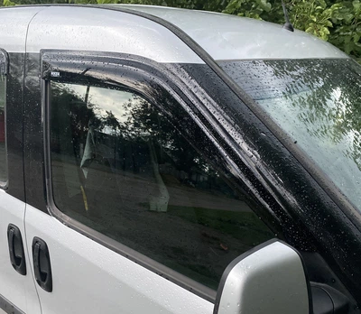 Комплект ветровиков (4 шт) для Fiat Doblo II (2010-2015) и 2 ветровика Niken