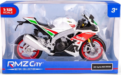 Мотоцикл Daffi RMZ Hobby Aprilia RSV4 1:12 (5905422081352)