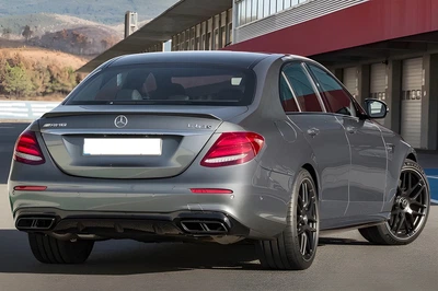 Задний диффузор E63 для Mercedes E-Class W213 (2016+) с насадками