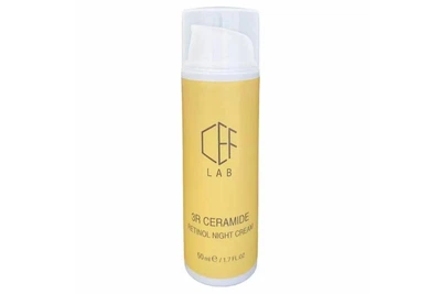 Удосконалює нічний ретиноловий крем CEF LAB 3R CERAMIDE RETINOL NIGHT CREAM 50 мл