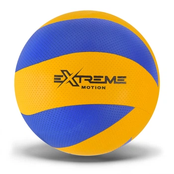 Мяч Extreme Motion волейбольный №5 ПВХ сине-желтый (VB24013)