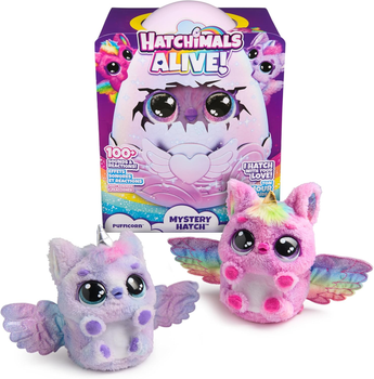 Interaktywna zabawka niespodzianka Spin Master Hatchimals Alive Mystery Hatch Pufficorn 6069132 (0778988509142)