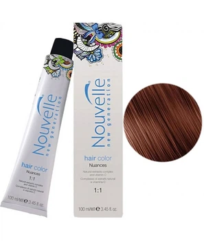 Крем-фарба для волосся Nouvelle Hair Color 6.7 Горіх 100 мл