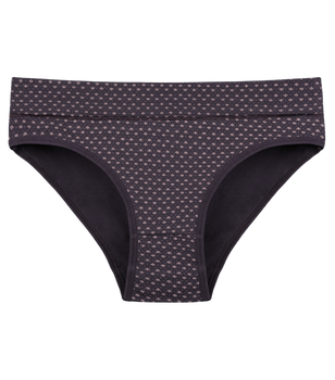 Трусы слипы с рисунком женские - Donella - 188114 - XL - Коричневый