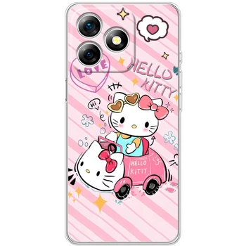 Силиконовый Чехол с Картинкой для Ulefone Note 18 Pro Принт (Хеллоу Китти, Hello Kitty) (65171-ysm032)