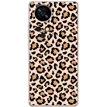 Силиконовый Чехол с Картинкой для Ulefone Note 17 Pro Принт (Леопардовый, leo) (65170-ysm033)
