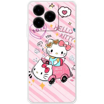 Силиконовый Чехол с Картинкой для Ulefone Note 20 Pro Принт (Хеллоу Китти, Hello Kitty) (65172-ysm032)