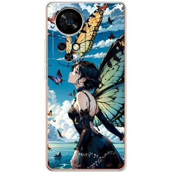 Силиконовый Чехол с Картинкой для Ulefone Note 17 Pro Принт (Аниме, Anime) (65170-ysm029)