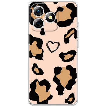 Силиконовый Чехол с Картинкой для Ulefone Note 18 Pro Принт (Леопардовый, leo) (65171-ysm034)