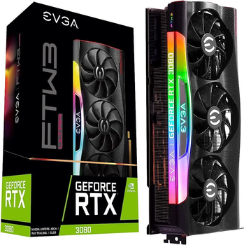 Відеокарта EVGA GeForce RTX 3080 FTW3 ULTRA GAMING