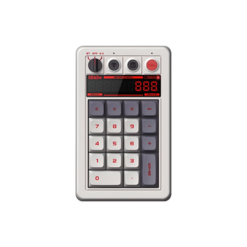 Механическая цифровая клавиатура 8BitDo Retro 18 с комбинированным подключением, дисплеем, калькулятором, N