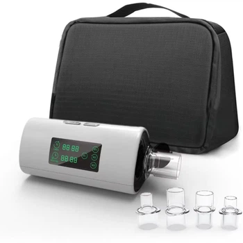 Озоновий очищувач для обладнання CPAP / СІПАП / BiLevel апаратів Limpeza портативний дезінфектор - стерилізатор від бактерій / мікробів / вірусів + насадки, 12х6 см, білий (103941949)