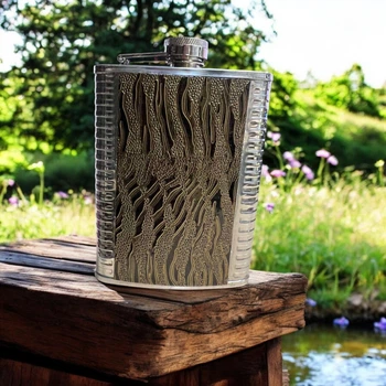 Фляга Hip Flask F1-8-12/3 8Oz/236ml из нержавеющей стали