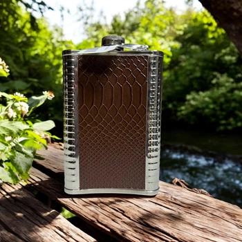 Фляга Hip Flask GDA-9/1 9Oz/266ml из нержавеющей стали