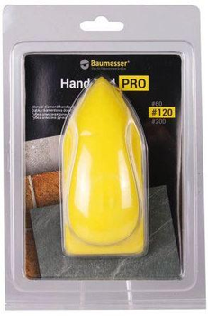Брусок шліф.+губка Baumesser 100*93*55 Hand Pro кераміка 910637556179