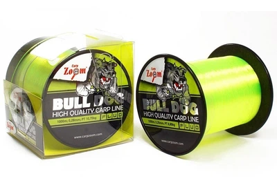 Волосінь Carp Zoom Bull-Dog Fluo Carp Line 1000 м 0,31 мм 12,65 кг салатова