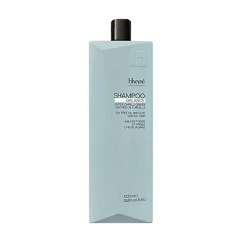 Балансирующий шампунь для волос Bheyse Professional Balance Shampoo с маслом чайного дерева и глиной, 1000 мл