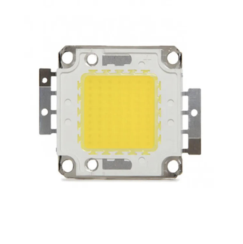 Світлодіод COB LED 50 Вт 30-36V 4000-4500 Лм теплий білий на підложці 40 мм
