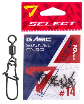 Вертлюжок с застежкой Select Basic Swivel Snap #14 10шт 5кг