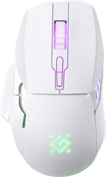 Миша Defender Stix GM-009 White (52009) (6972017)