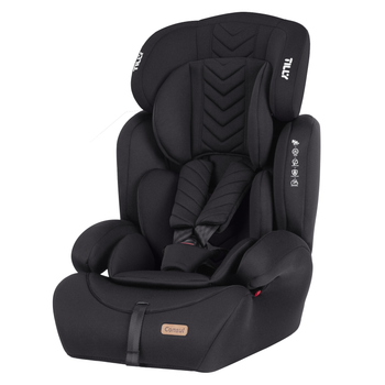 Детское автокресло TILLY Consul T-531/4 Black – 9-36 кг – 5-точечные ремни безопасности – европейская пряжка Fenix
